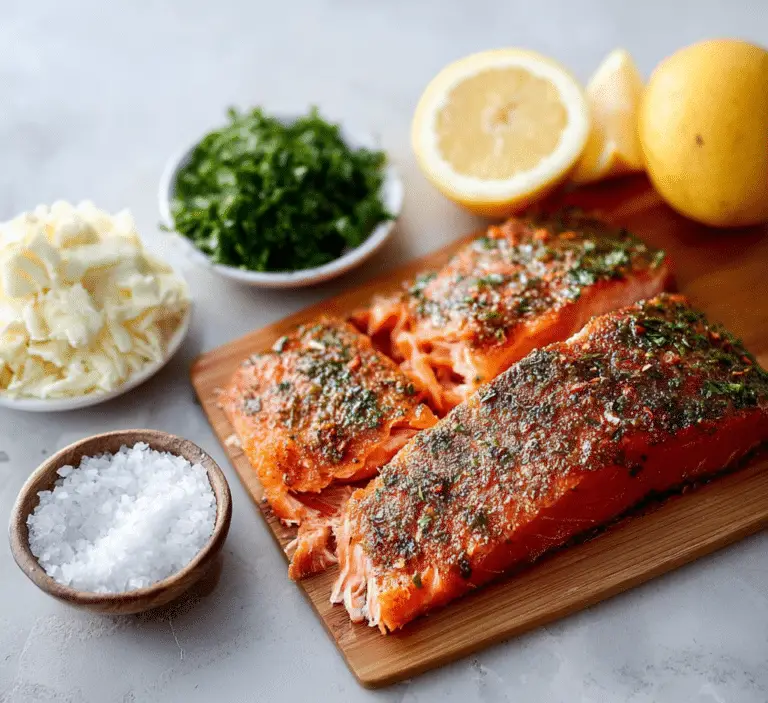 Garlic Herb Roasted Salmon