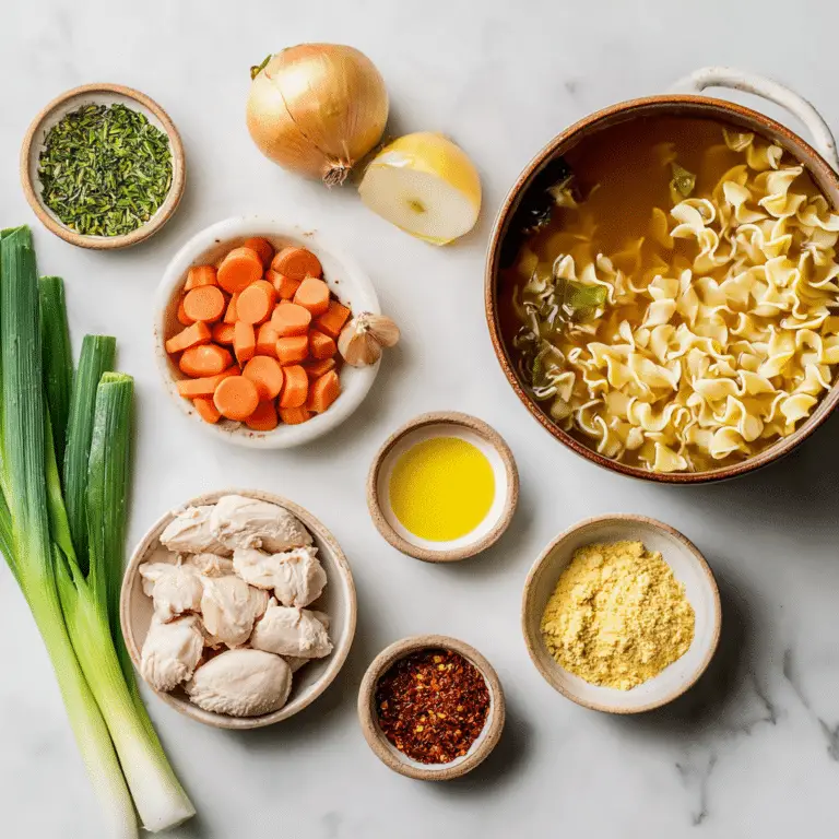 Sick Day Chicken Noodle Soup