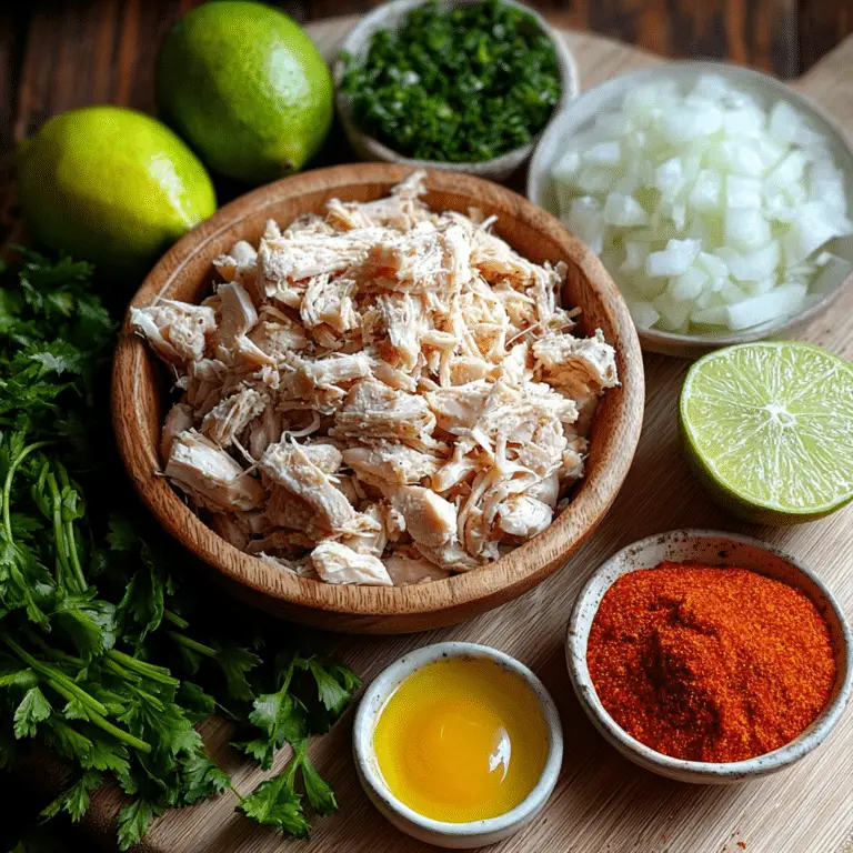 Tender Instant Pot Shredded Chicken for Tacos