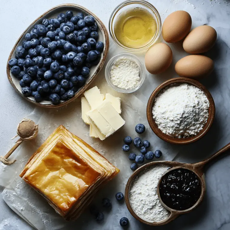 Decadent Blueberry Cream Cheese Danish