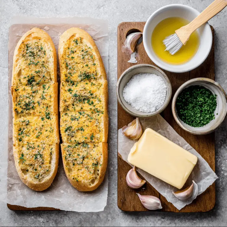 Vegan Garlic Bread