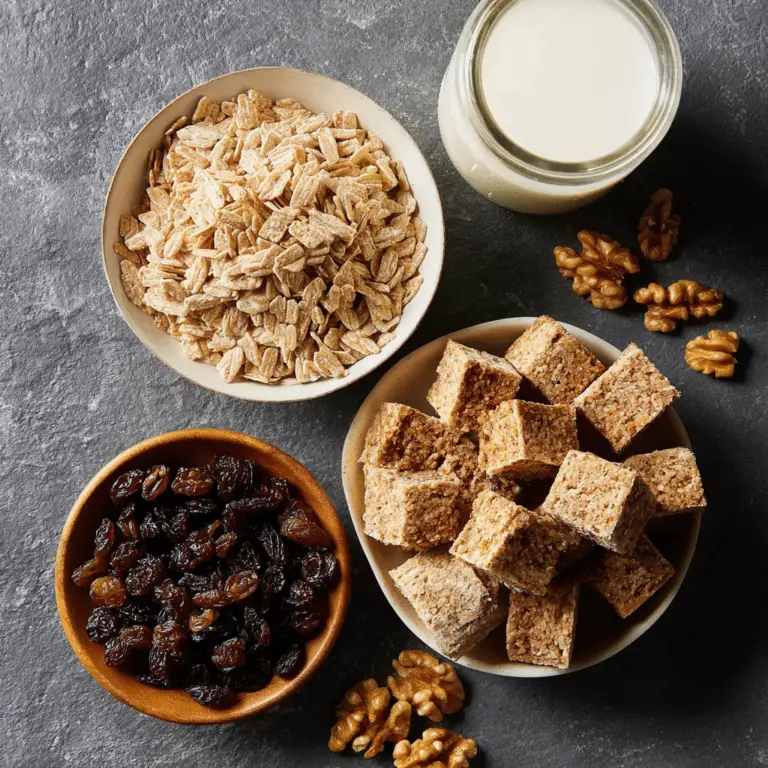 Shredded Wheat with Raisins & Walnuts