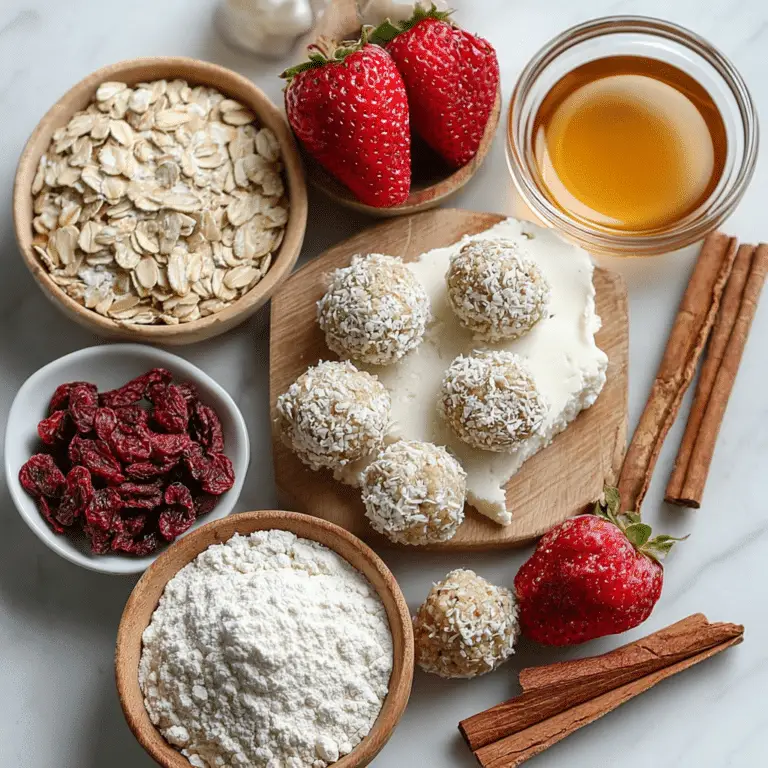 Strawberry Cheesecake Protein Balls