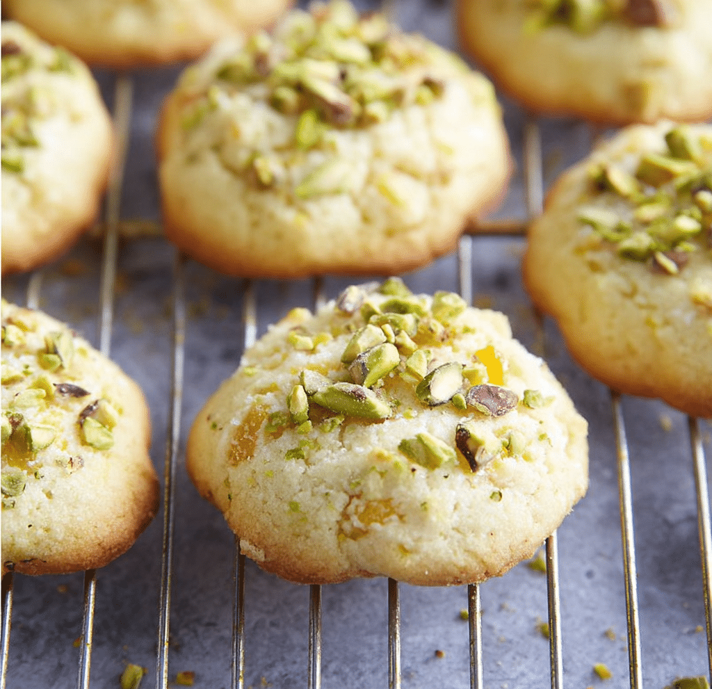 Orange Pistachio Cookies