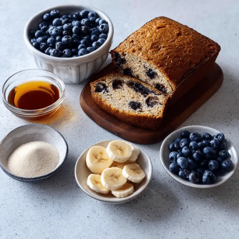 Blueberry Banana Bread recepe