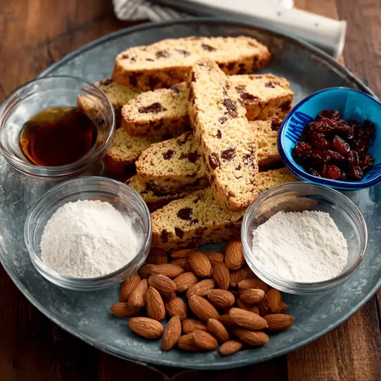 Cranberry Almond Biscotti