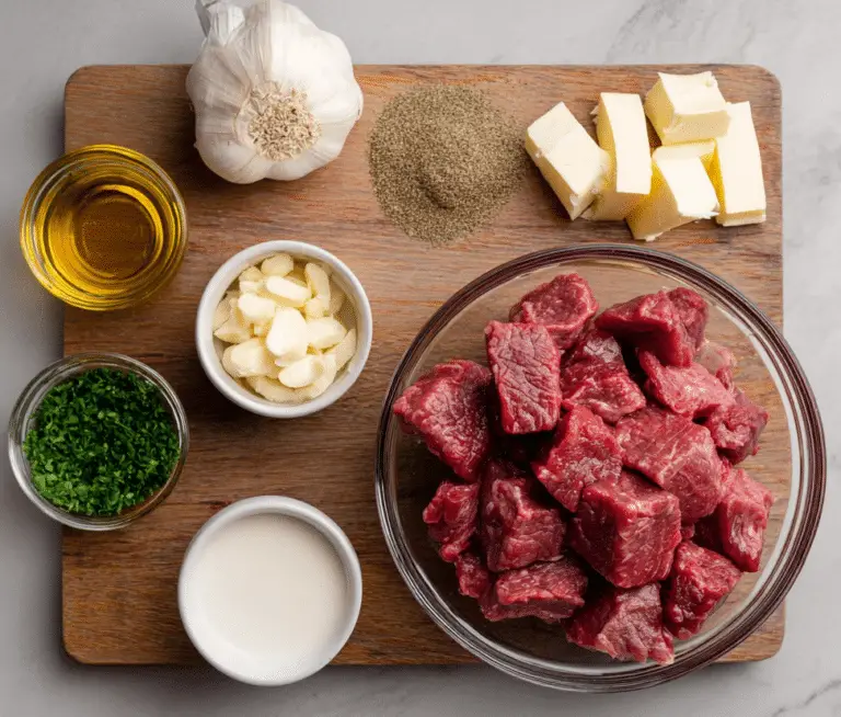 The Garlic Butter Steak Bites