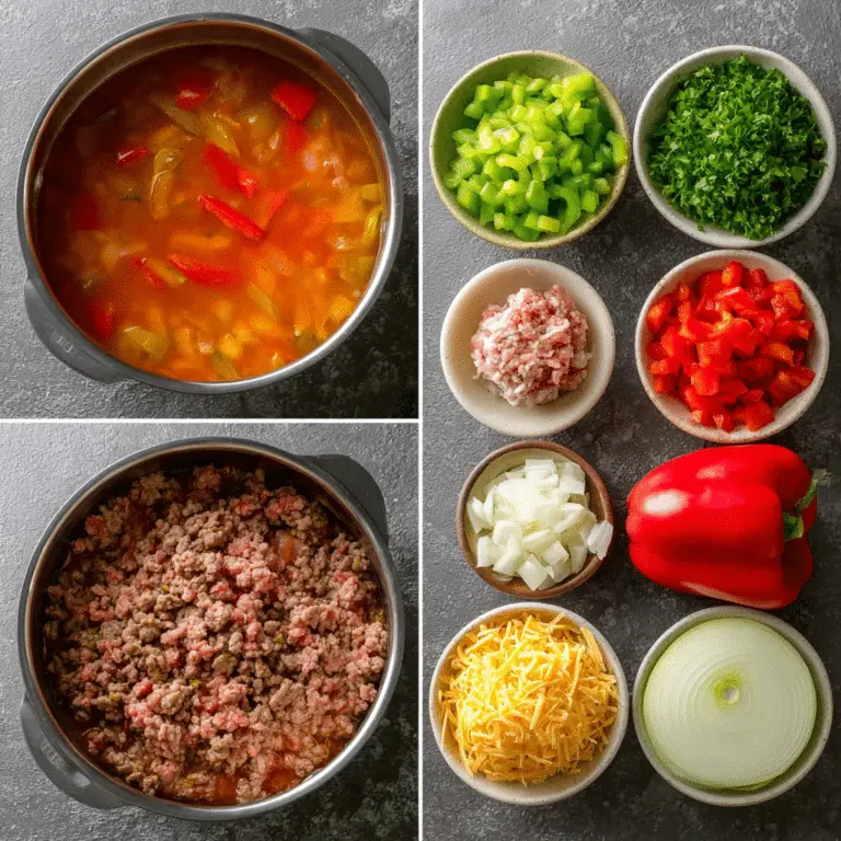 Stuffed Peppers Soup
