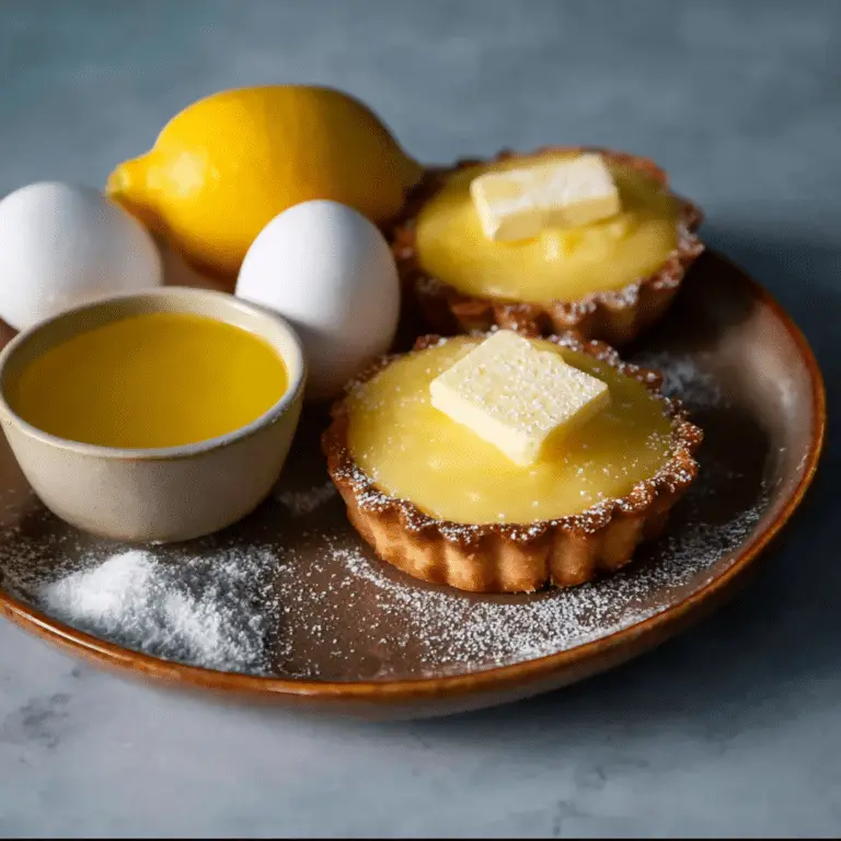 Lovely Lemon Curd Tarts