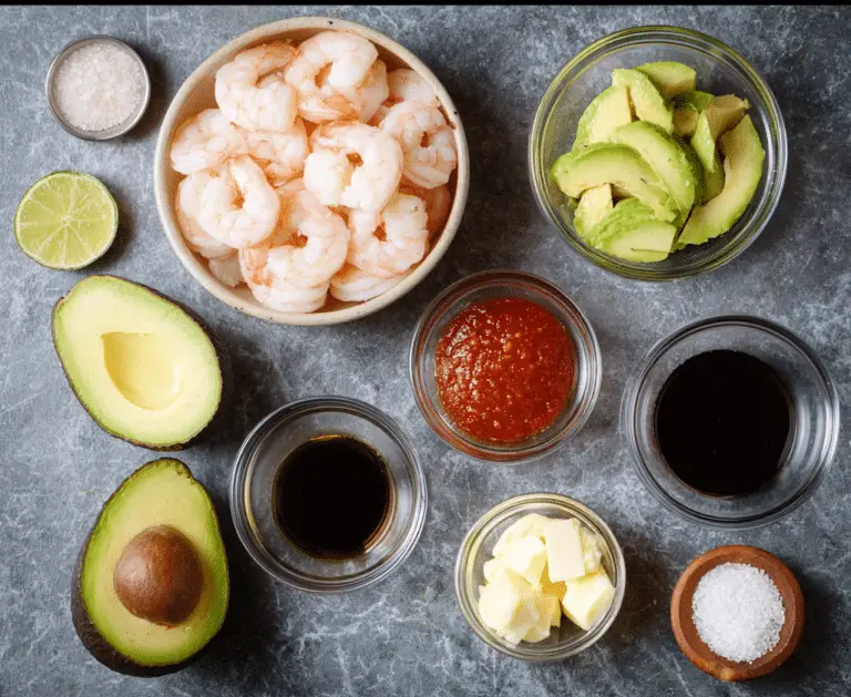 The Shrimp Cocktail in Avocado Bowls