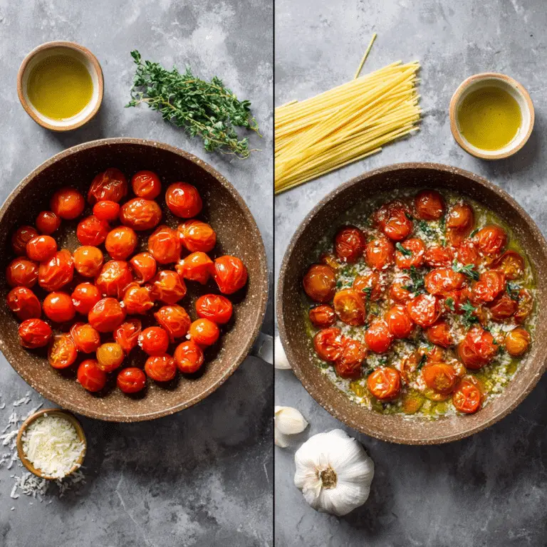 Burst Cherry Tomato Pasta