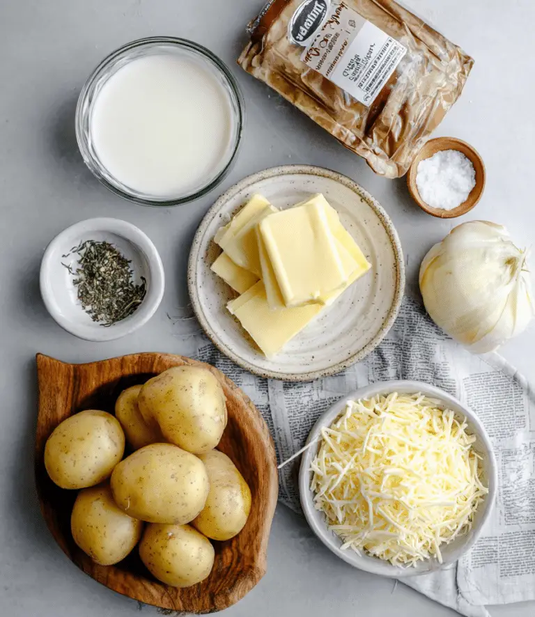 Easy Cheesy Gruyere Potatoes