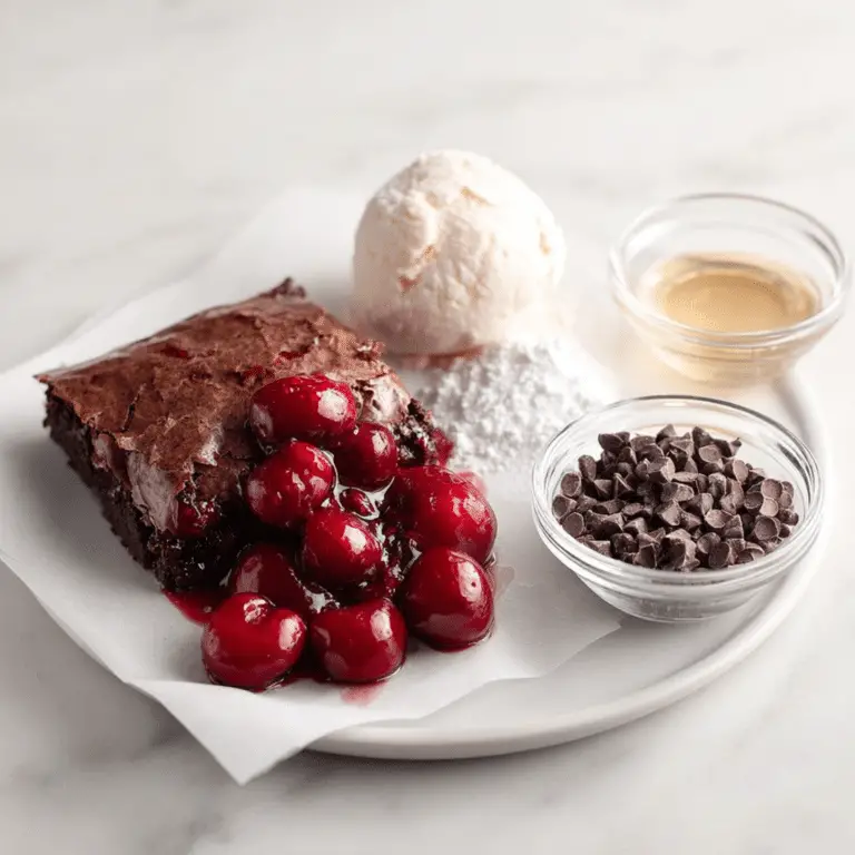Chocolate Cherry Dump Cake