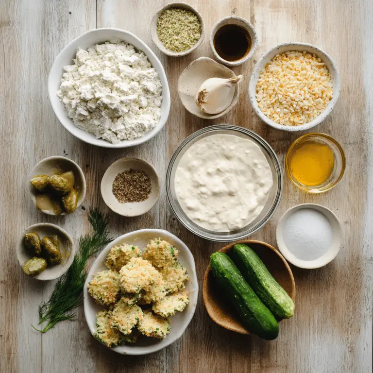 Fried Pickle Ranch Dip