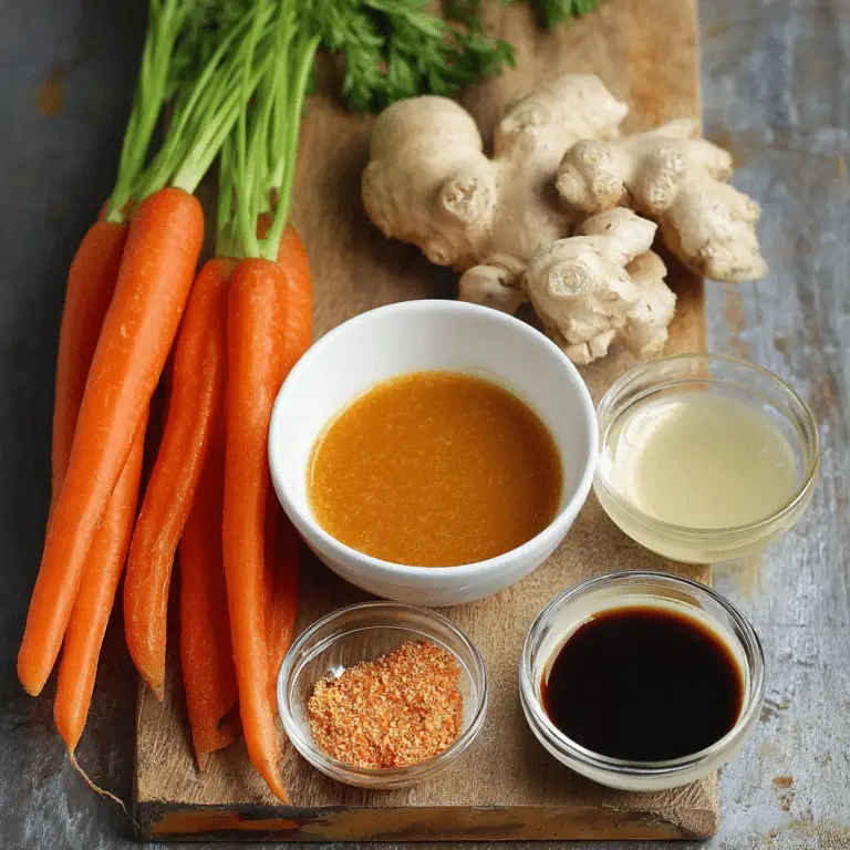 Carrot Ginger Miso Dressing