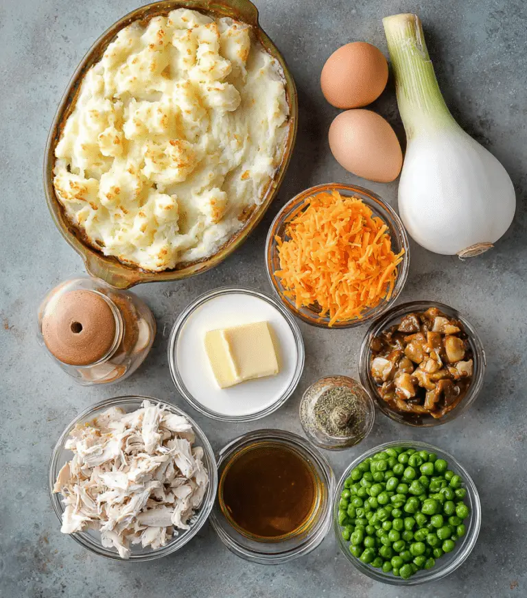 Leftover Turkey Shepherd’s Pie recepe