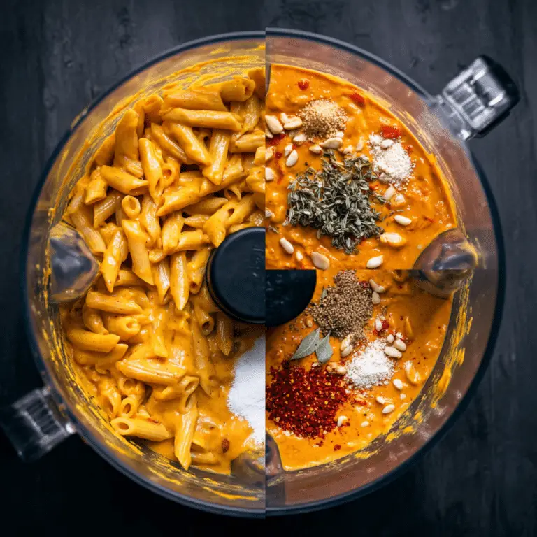 Creamy Vegan Roasted Red Pepper Pasta