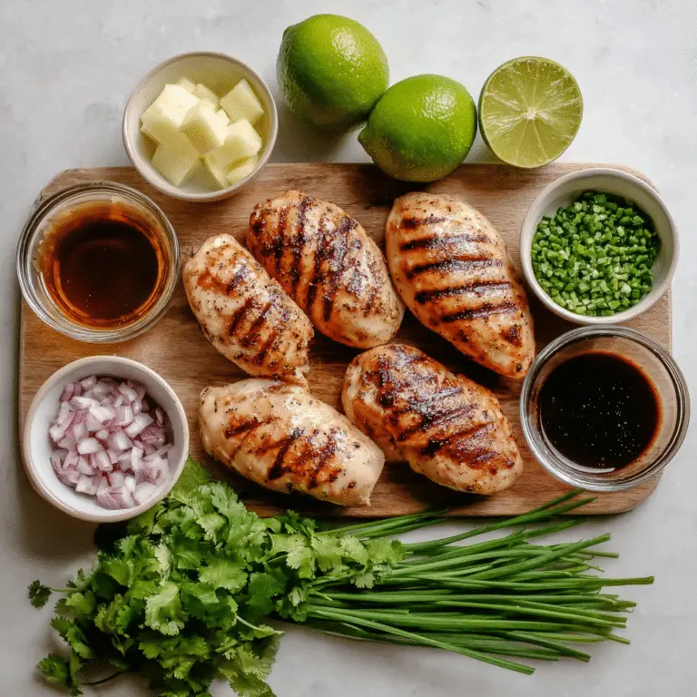 Lime Marinated Grilled Chicken