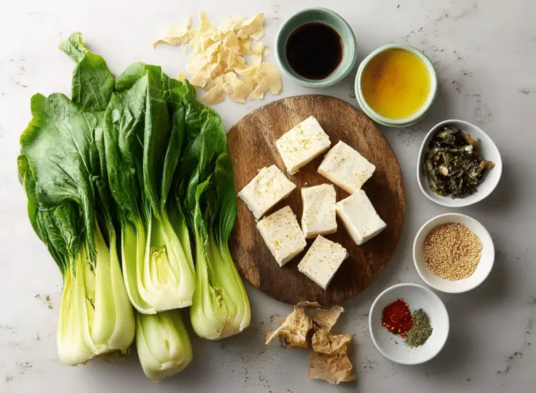 Stir-Fried Bok Choy With Tofu Cream