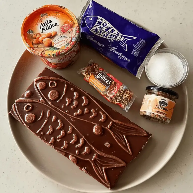 Chocolate Fish Slice