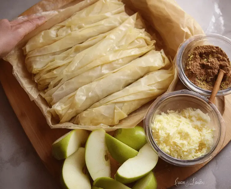 Easy Apple Greek Fillo Pie – Soufra