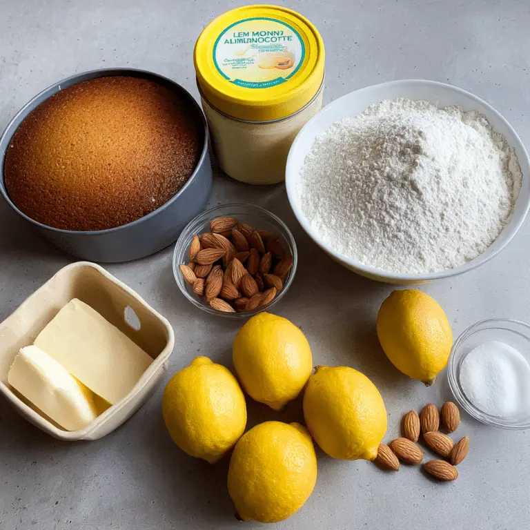 Gluten Free Lemon and Almond Cake