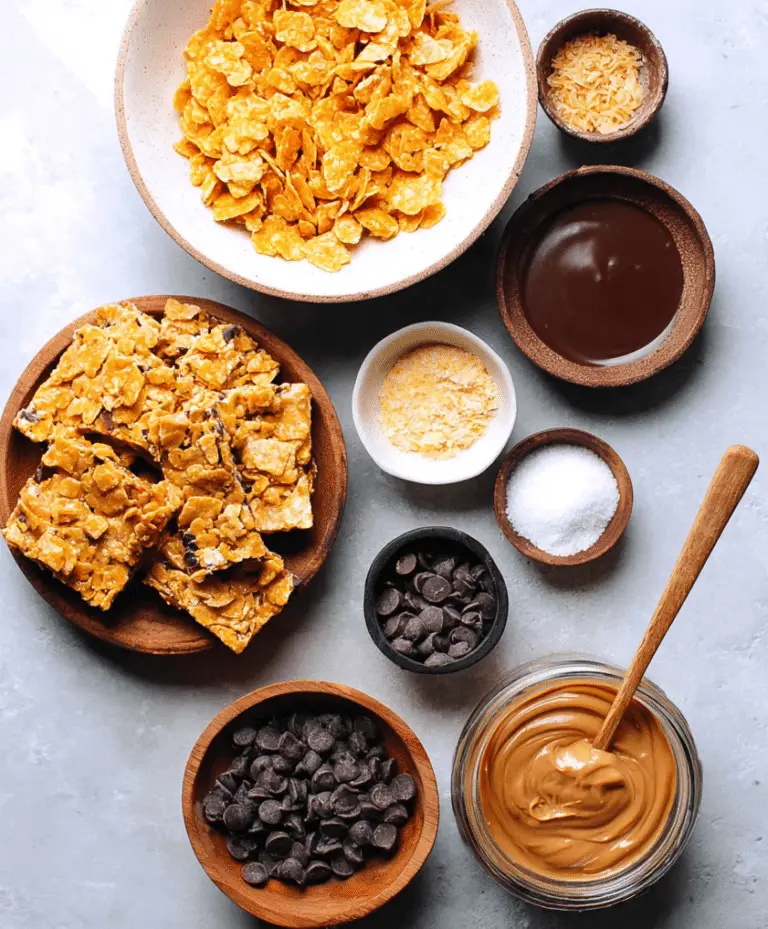 The Miso Chocolate Peanut Butter Cornflake Bars