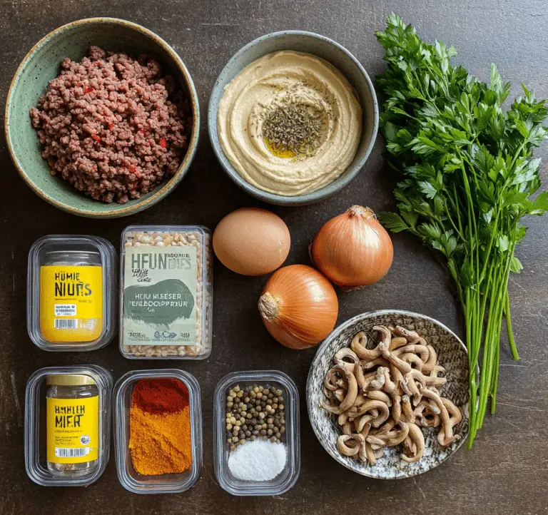 The Hummus with Beef Mince