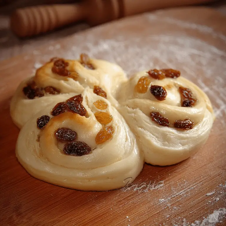 Sweet Buns with Raisins