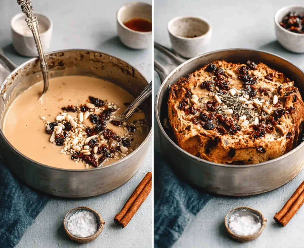 Vegan Bread Pudding