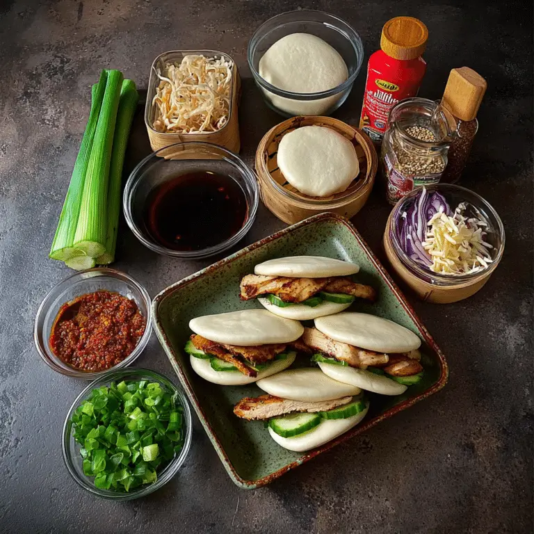 Crispy Chicken Bao Buns