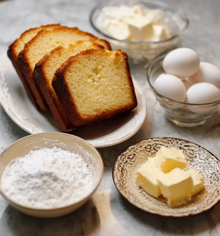 Homemade Pound Cake