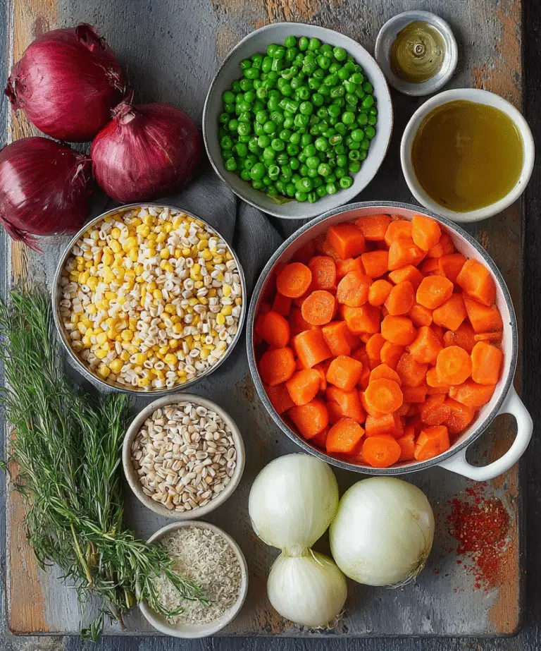 Vegetable Barley Soup