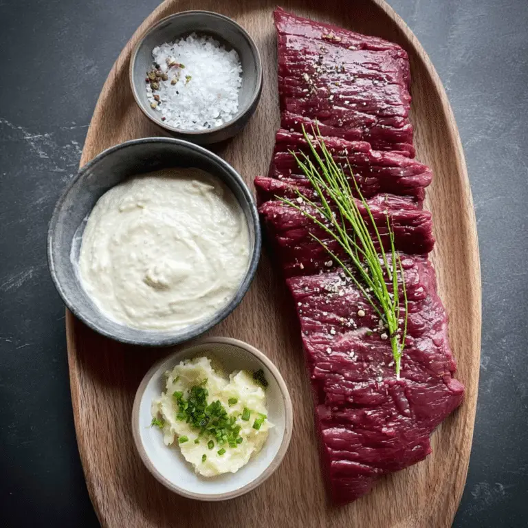 Beef Fillet with Horseradish Cream
