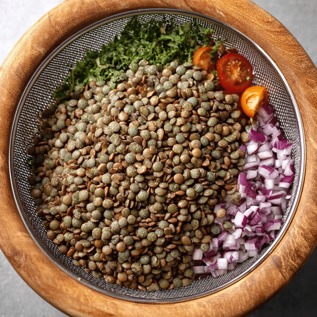 Green Lentil Salad