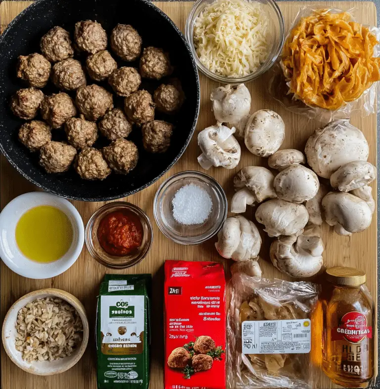 The Best Meatball Stroganoff