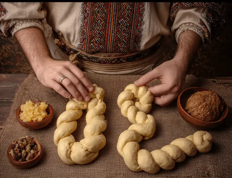 Traditional Romanian Mucenici Moldovenești