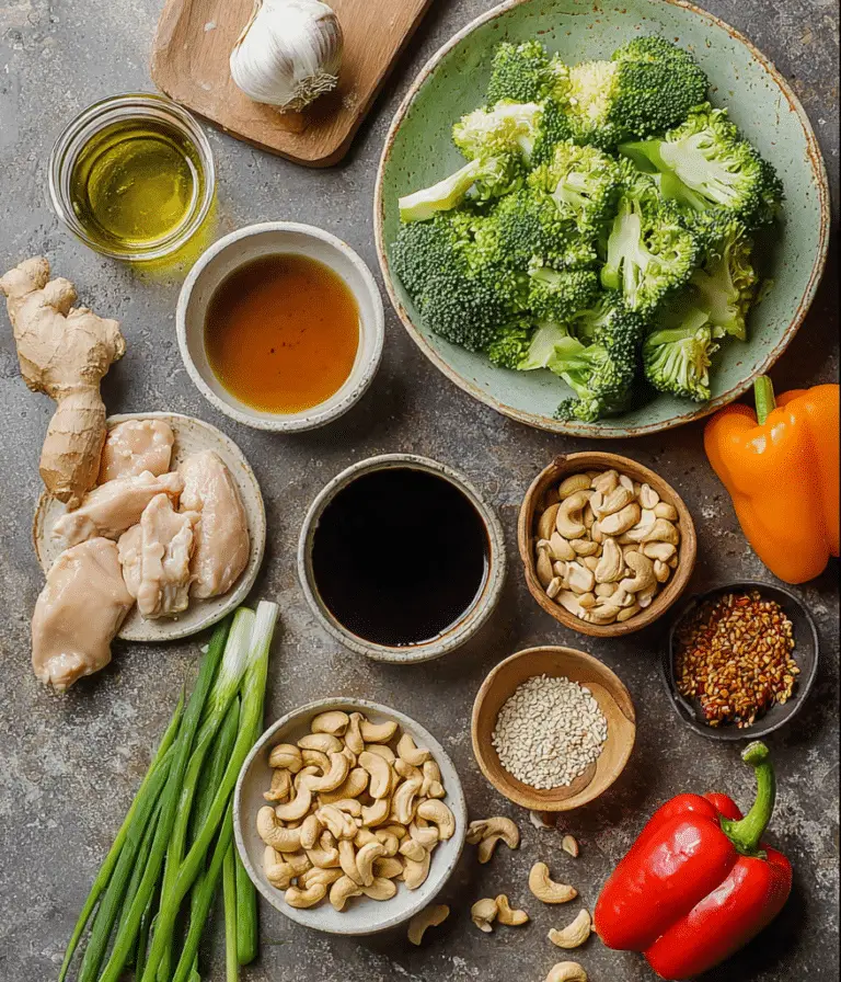 Cashew Chicken Stir Fry