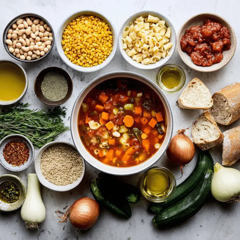 Fall Minestrone Soup
