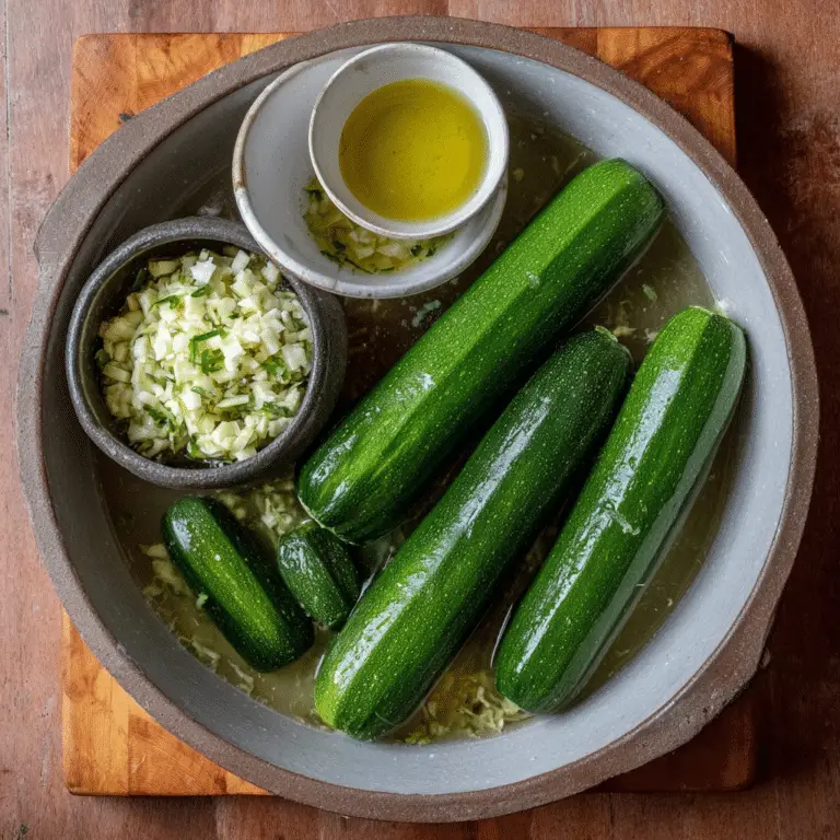 Smashed & Loaded Zucchini