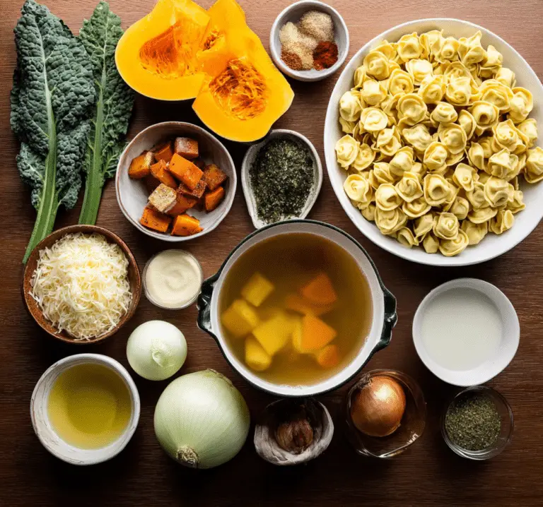 Butternut Squash Tortellini Soup