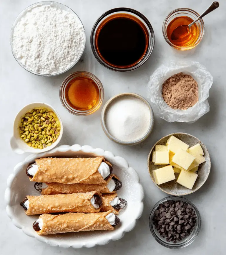 Easy Homemade Cannolis