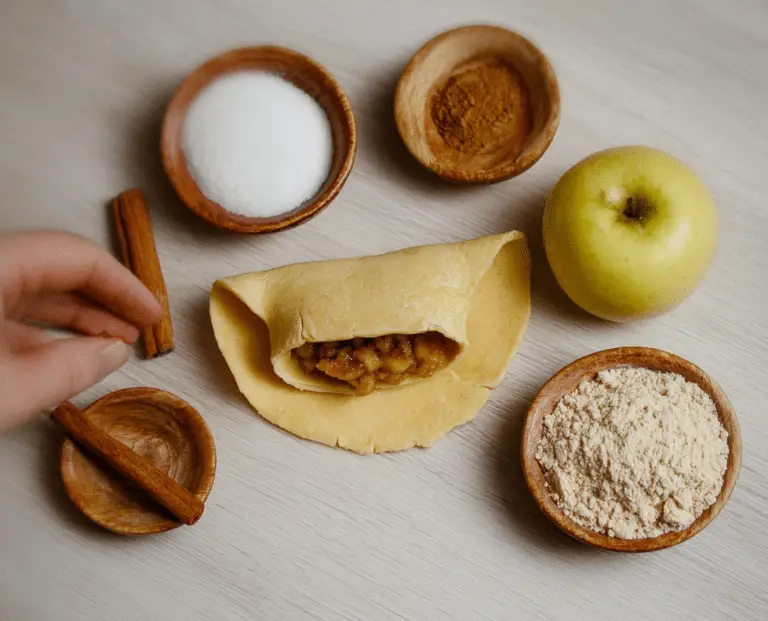 Milopitakia – Greek Apple Stuffed Vegan Biscuits