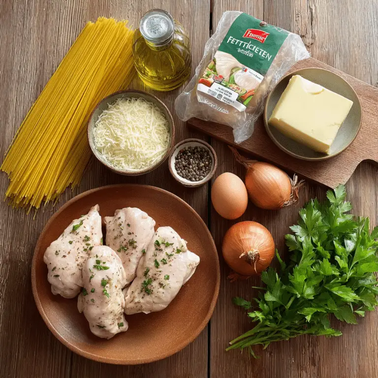 Chicken Fettuccine