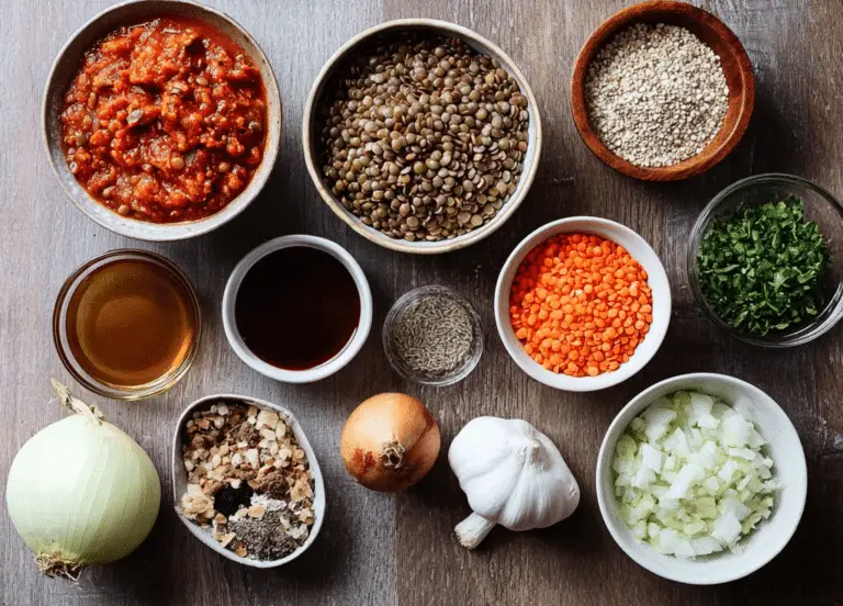 Easy Lentil Bolognese