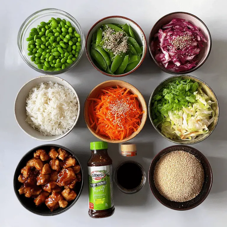 Sesame Chicken Rice Bowls