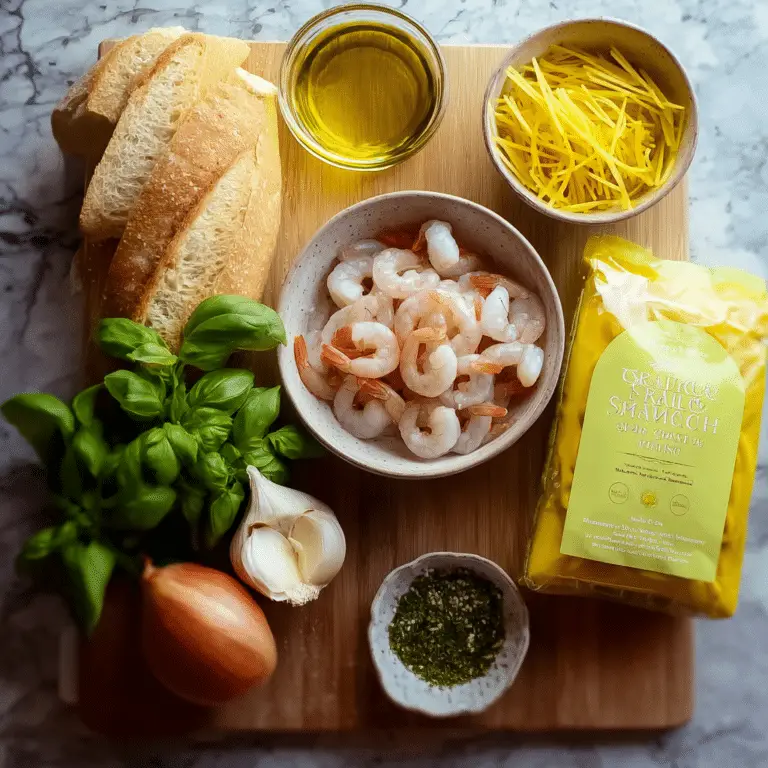 Summer Shrimp Scampi