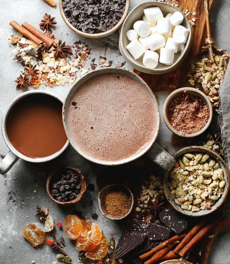 Vegan Hot Chocolate 5 Ways