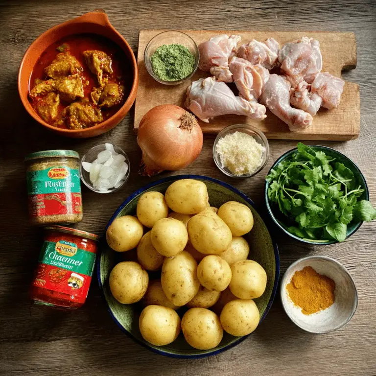 Chicken and Potato Curry