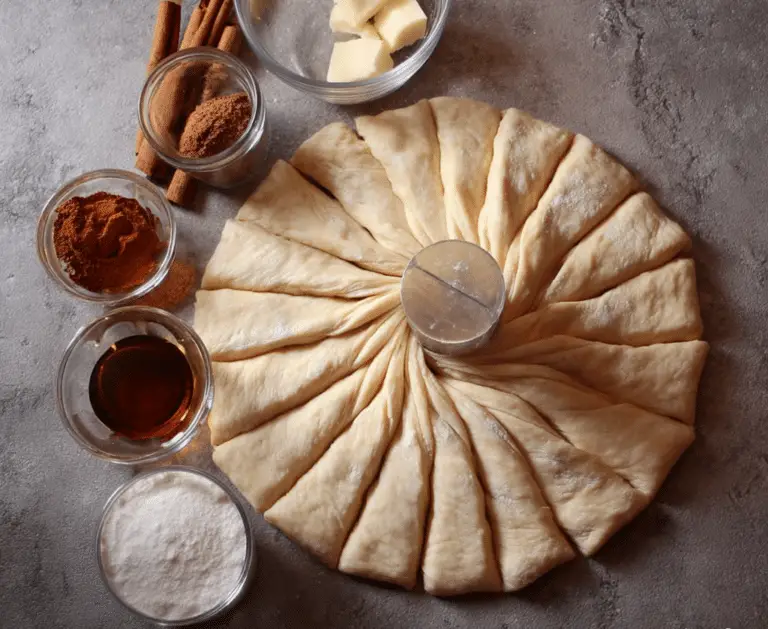 Cinnamon Twisted Snowflake Bread